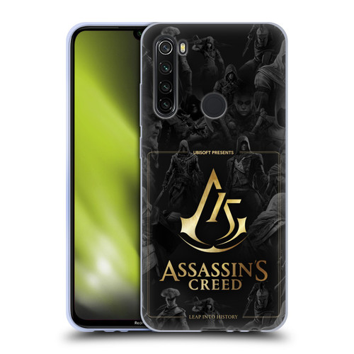 Assassin's Creed 15th Anniversary Graphics Crest Key Art Soft Gel Case for Xiaomi Redmi Note 8T