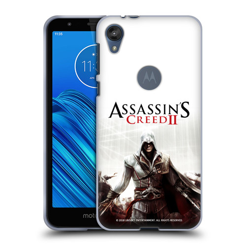 Assassin's Creed II Key Art Ezio 2 Soft Gel Case for Motorola Moto E6