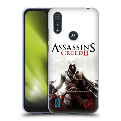 Assassin's Creed II Key Art Ezio 2 Soft Gel Case for Motorola Moto E6s (2020)