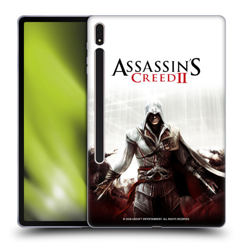 Assassin's Creed II Key Art Ezio 2 Soft Gel Case for Samsung Galaxy Tab S8 Plus