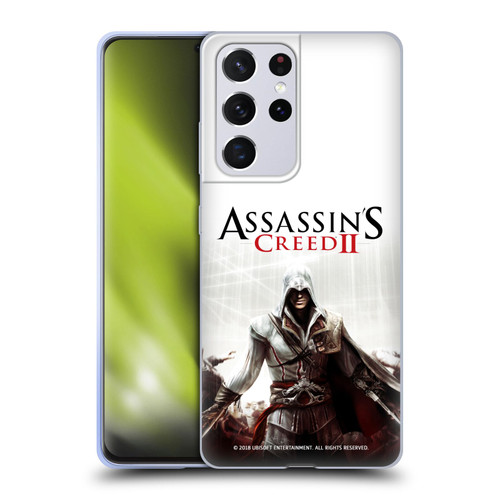 Assassin's Creed II Key Art Ezio 2 Soft Gel Case for Samsung Galaxy S21 Ultra 5G