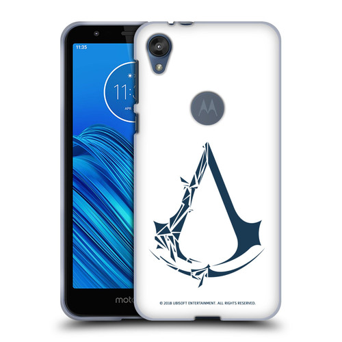 Assassin's Creed III Logos Geometric Soft Gel Case for Motorola Moto E6