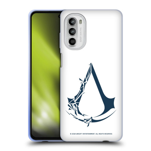 Assassin's Creed III Logos Geometric Soft Gel Case for Motorola Moto G52