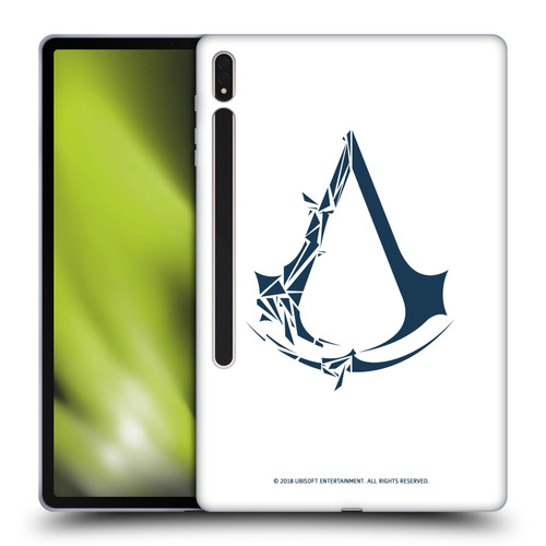 Assassin's Creed III Logos Geometric Soft Gel Case for Samsung Galaxy Tab S8 Plus