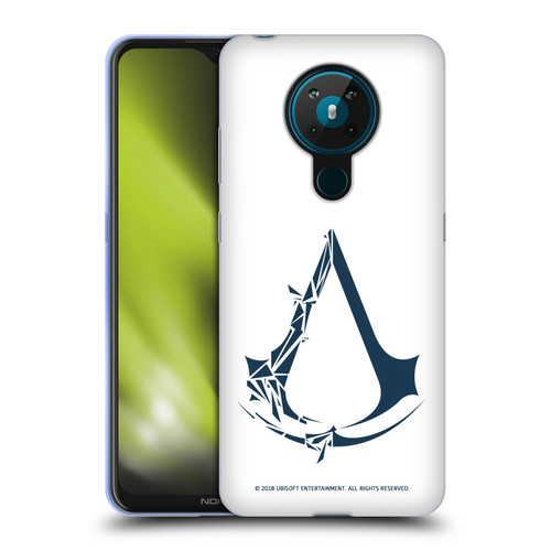 Assassin's Creed III Logos Geometric Soft Gel Case for Nokia 5.3