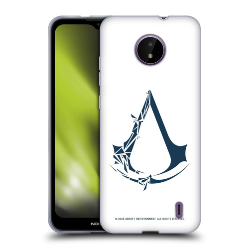 Assassin's Creed III Logos Geometric Soft Gel Case for Nokia C10 / C20