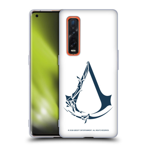 Assassin's Creed III Logos Geometric Soft Gel Case for OPPO Find X2 Pro 5G