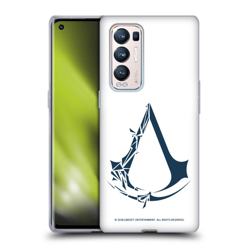 Assassin's Creed III Logos Geometric Soft Gel Case for OPPO Find X3 Neo / Reno5 Pro+ 5G