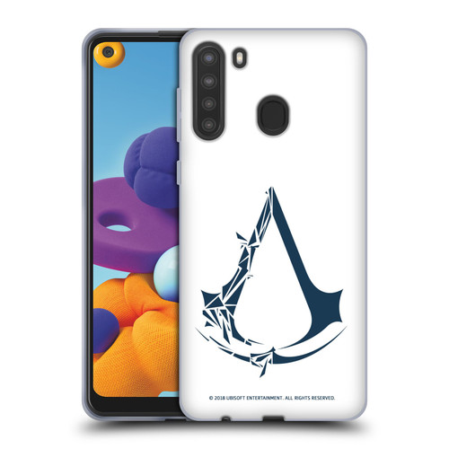 Assassin's Creed III Logos Geometric Soft Gel Case for Samsung Galaxy A21 (2020)