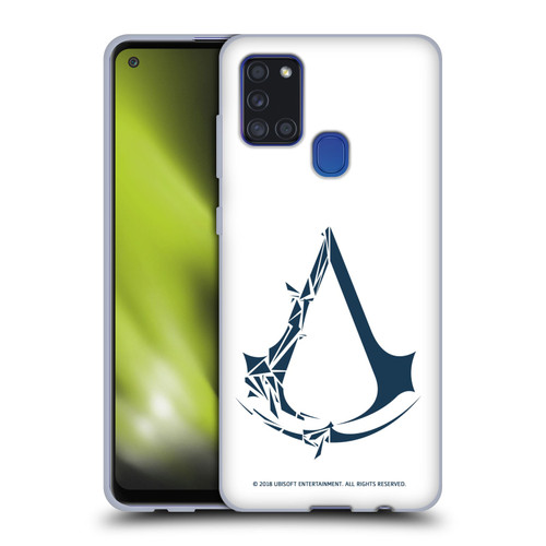 Assassin's Creed III Logos Geometric Soft Gel Case for Samsung Galaxy A21s (2020)