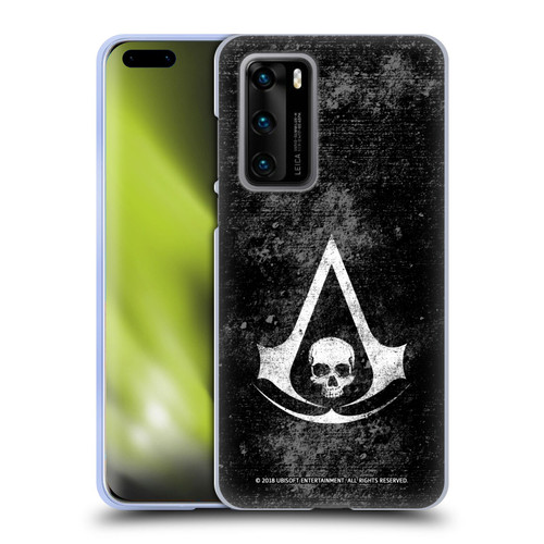 Assassin's Creed Black Flag Logos Grunge Soft Gel Case for Huawei P40 5G