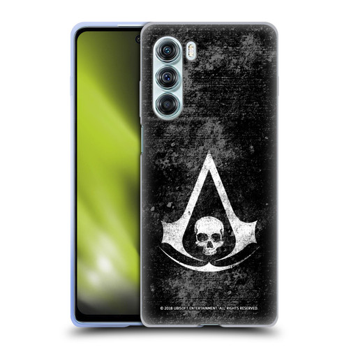 Assassin's Creed Black Flag Logos Grunge Soft Gel Case for Motorola Edge S30 / Moto G200 5G
