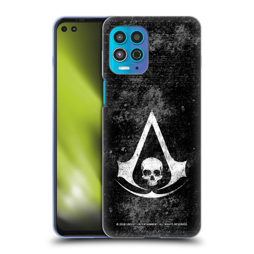 Assassin's Creed Black Flag Logos Grunge Soft Gel Case for Motorola Moto G100