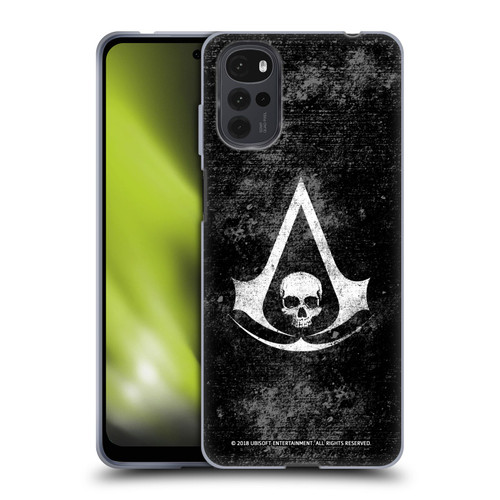 Assassin's Creed Black Flag Logos Grunge Soft Gel Case for Motorola Moto G22