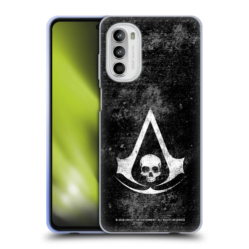 Assassin's Creed Black Flag Logos Grunge Soft Gel Case for Motorola Moto G52