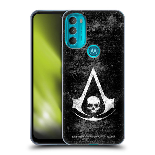 Assassin's Creed Black Flag Logos Grunge Soft Gel Case for Motorola Moto G71 5G