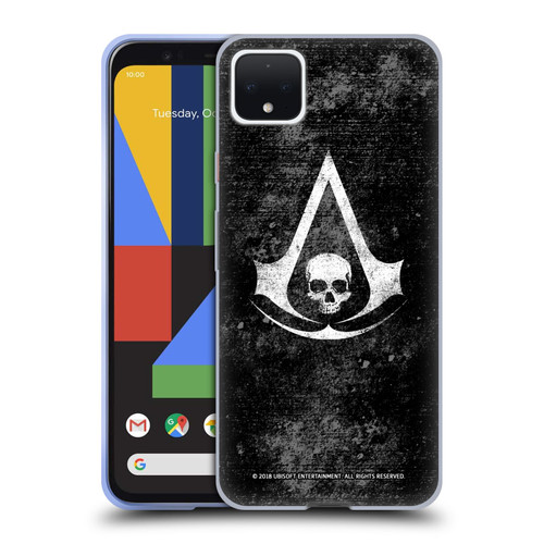 Assassin's Creed Black Flag Logos Grunge Soft Gel Case for Google Pixel 4 XL