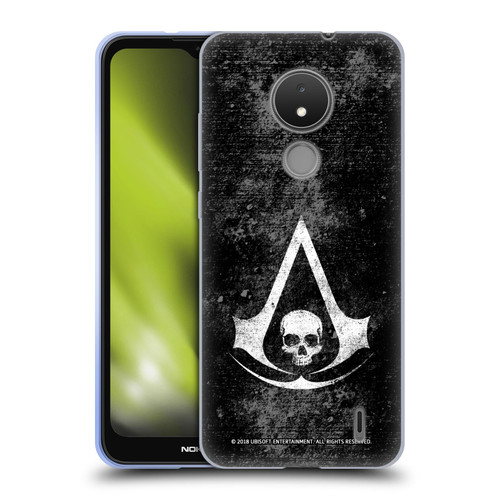 Assassin's Creed Black Flag Logos Grunge Soft Gel Case for Nokia C21