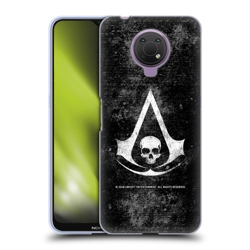 Assassin's Creed Black Flag Logos Grunge Soft Gel Case for Nokia G10