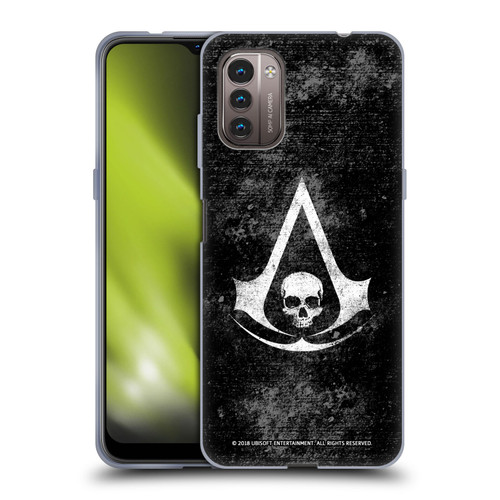 Assassin's Creed Black Flag Logos Grunge Soft Gel Case for Nokia G11 / G21