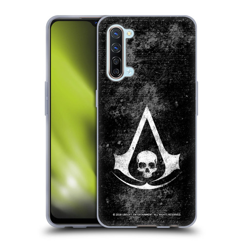 Assassin's Creed Black Flag Logos Grunge Soft Gel Case for OPPO Find X2 Lite 5G