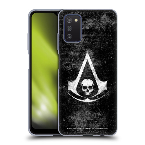 Assassin's Creed Black Flag Logos Grunge Soft Gel Case for Samsung Galaxy A03s (2021)