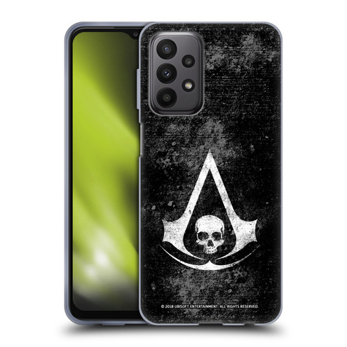 Assassin's Creed Black Flag Logos Grunge Soft Gel Case for Samsung Galaxy A23 / 5G (2022)