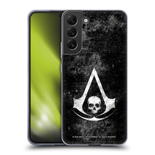 Assassin's Creed Black Flag Logos Grunge Soft Gel Case for Samsung Galaxy S22+ 5G