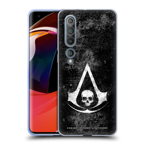 Assassin's Creed Black Flag Logos Grunge Soft Gel Case for Xiaomi Mi 10 5G / Mi 10 Pro 5G