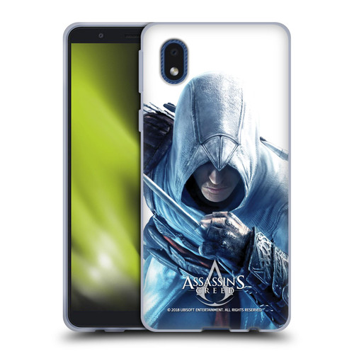 Assassin's Creed Key Art Altaïr Hidden Blade Soft Gel Case for Samsung Galaxy A01 Core (2020)