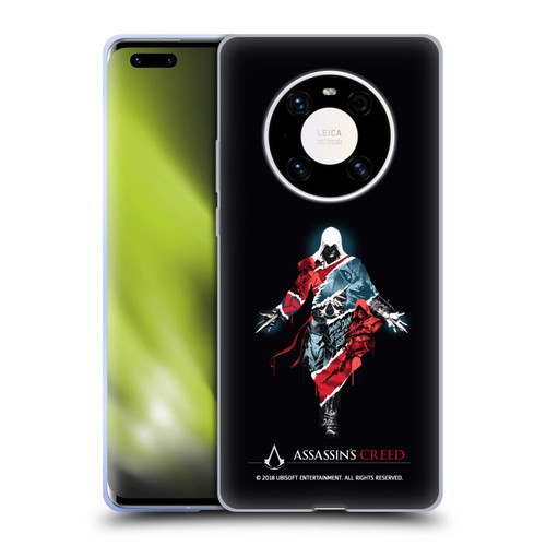 Assassin's Creed Legacy Character Artwork Double Exposure Soft Gel Case for Huawei Mate 40 Pro 5G