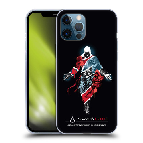 Assassin's Creed Legacy Character Artwork Double Exposure Soft Gel Case for Apple iPhone 12 Pro Max