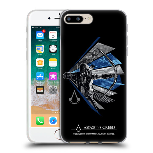 Assassin's Creed Legacy Character Artwork Bow Soft Gel Case for Apple iPhone 7 Plus / iPhone 8 Plus