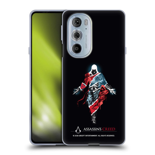 Assassin's Creed Legacy Character Artwork Double Exposure Soft Gel Case for Motorola Edge X30