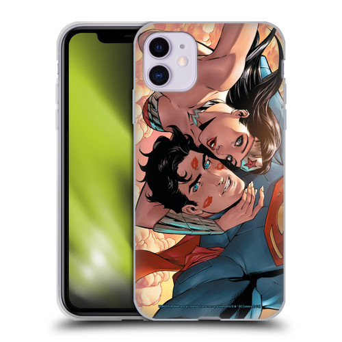 Wonder Woman DC Comics Comic Book Cover Superman #11 Soft Gel Case for Apple iPhone 11