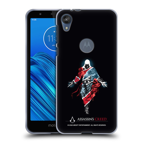 Assassin's Creed Legacy Character Artwork Double Exposure Soft Gel Case for Motorola Moto E6