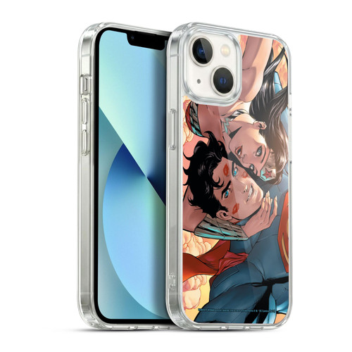 Wonder Woman DC Comics Comic Book Cover Superman #11 Soft Gel Case for Apple iPhone 13