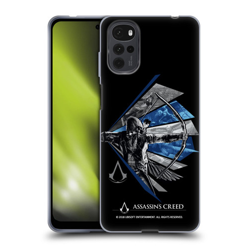 Assassin's Creed Legacy Character Artwork Bow Soft Gel Case for Motorola Moto G22