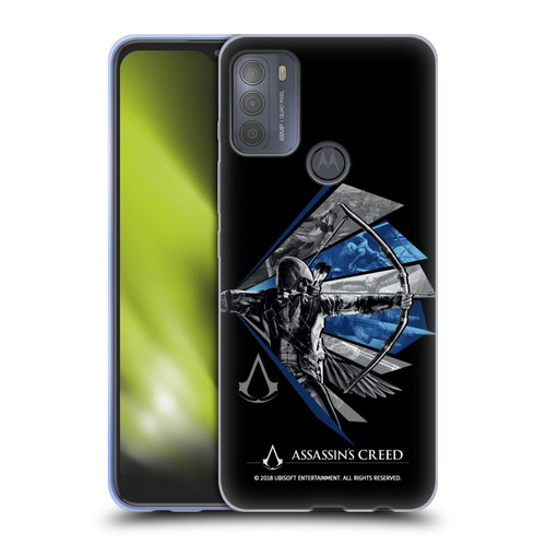 Assassin's Creed Legacy Character Artwork Bow Soft Gel Case for Motorola Moto G50
