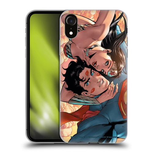 Wonder Woman DC Comics Comic Book Cover Superman #11 Soft Gel Case for Apple iPhone XR