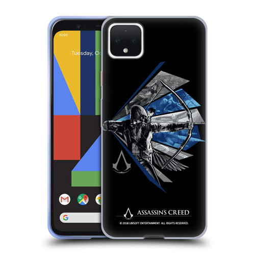 Assassin's Creed Legacy Character Artwork Bow Soft Gel Case for Google Pixel 4 XL