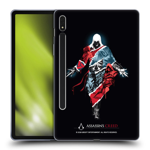 Assassin's Creed Legacy Character Artwork Double Exposure Soft Gel Case for Samsung Galaxy Tab S8