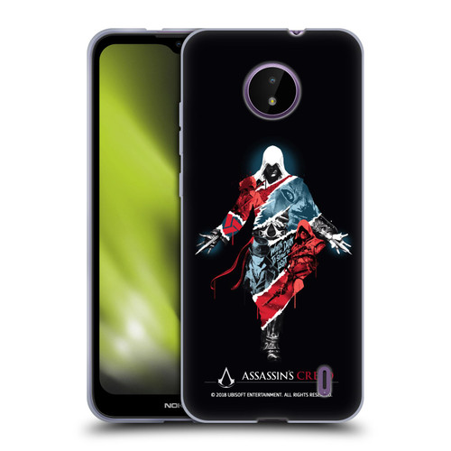 Assassin's Creed Legacy Character Artwork Double Exposure Soft Gel Case for Nokia C10 / C20