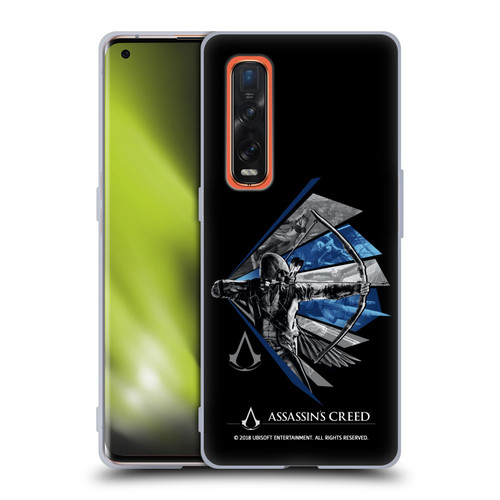 Assassin's Creed Legacy Character Artwork Bow Soft Gel Case for OPPO Find X2 Pro 5G
