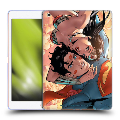 Wonder Woman DC Comics Comic Book Cover Superman #11 Soft Gel Case for Apple iPad 10.2 2019/2020/2021