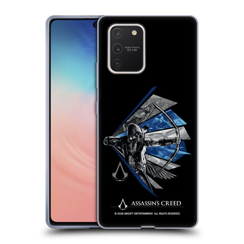 Assassin's Creed Legacy Character Artwork Bow Soft Gel Case for Samsung Galaxy S10 Lite