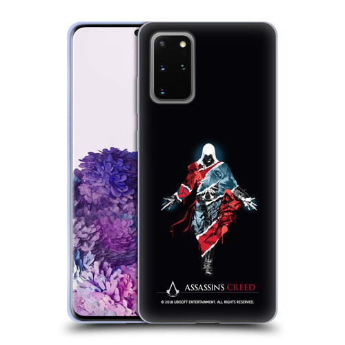 Assassin's Creed Legacy Character Artwork Double Exposure Soft Gel Case for Samsung Galaxy S20+ / S20+ 5G
