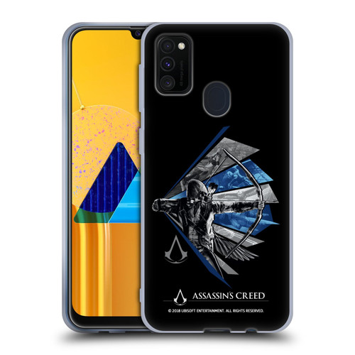 Assassin's Creed Legacy Character Artwork Bow Soft Gel Case for Samsung Galaxy M30s (2019)/M21 (2020)