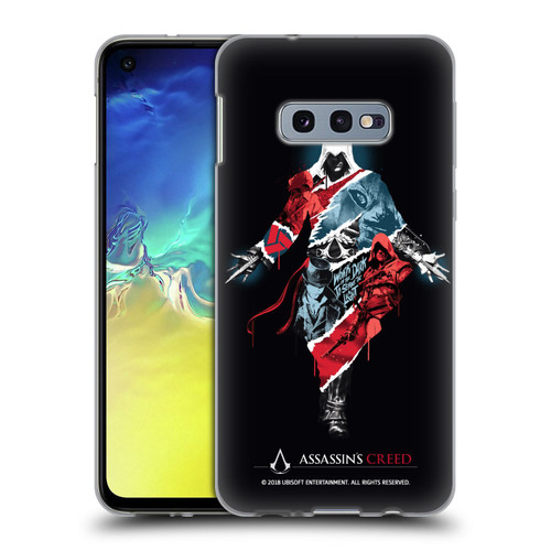 Assassin's Creed Legacy Character Artwork Double Exposure Soft Gel Case for Samsung Galaxy S10e