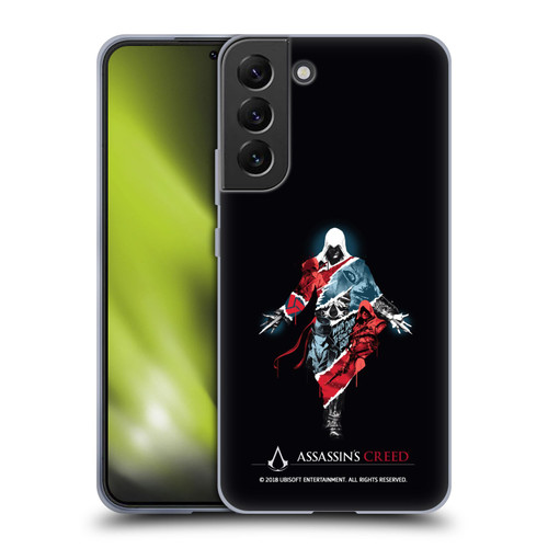 Assassin's Creed Legacy Character Artwork Double Exposure Soft Gel Case for Samsung Galaxy S22+ 5G
